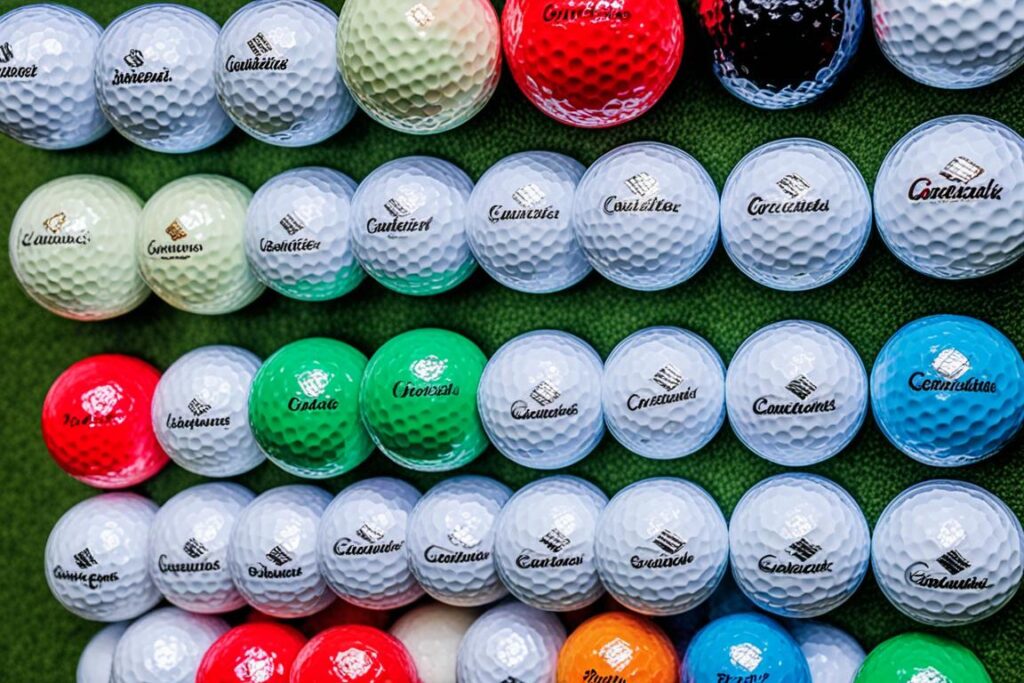 Golf Balls Comparison