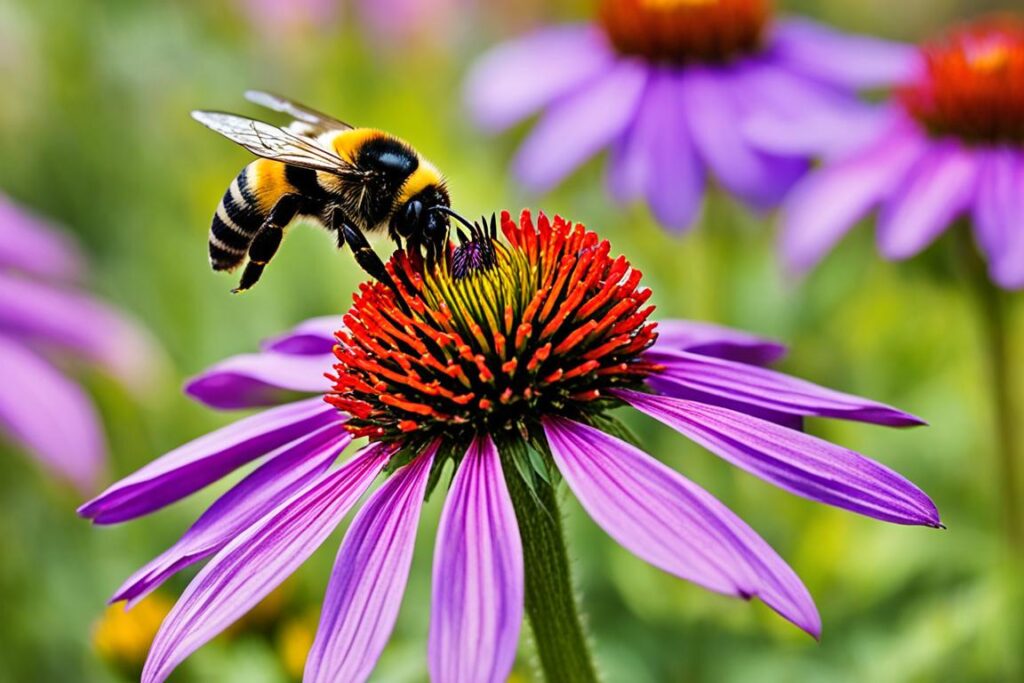 attracting bees