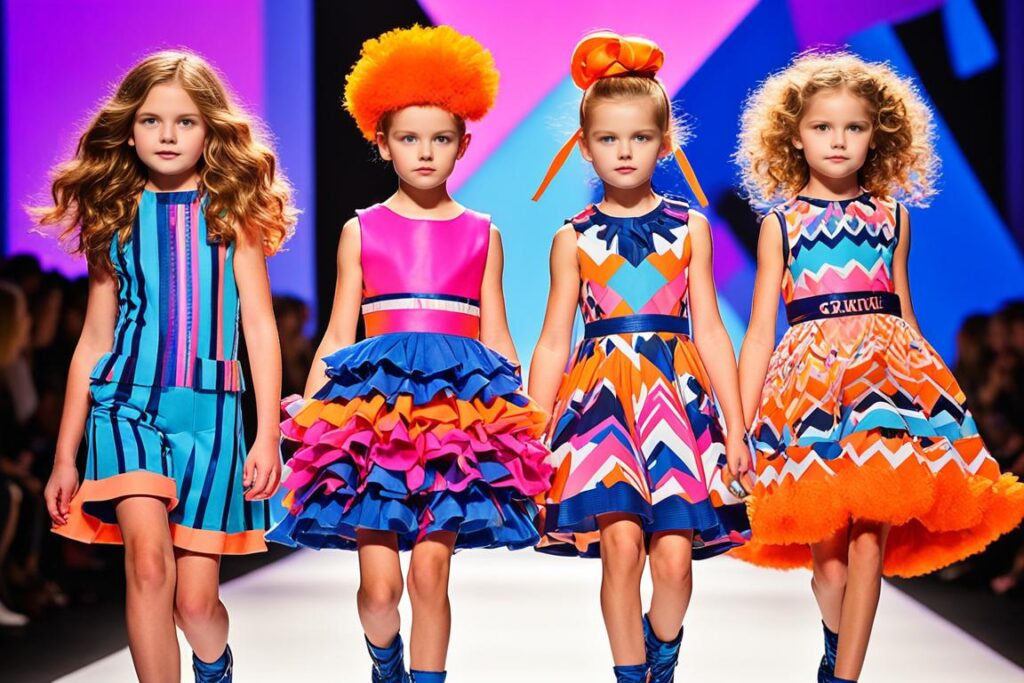 bold colors in kids fashion