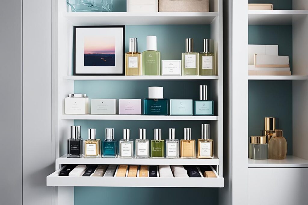 fragrance storage places