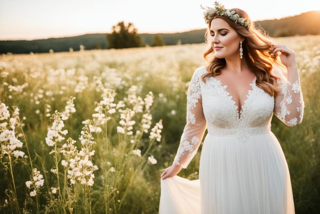 vintage boho wedding dress